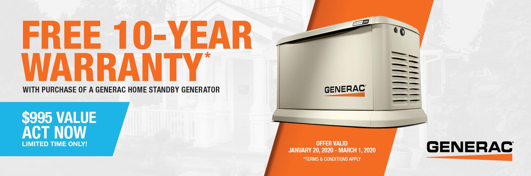 Homestandby Generator Deal | Warranty Offer | Generac Dealer | Bay Minette, AL